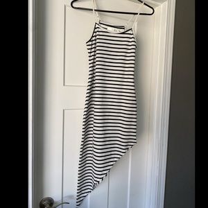 Black and white dress